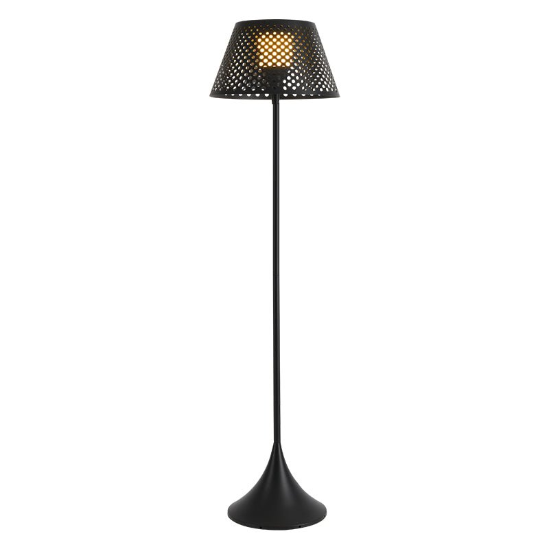 Callum Woven Solar Floor Lamp