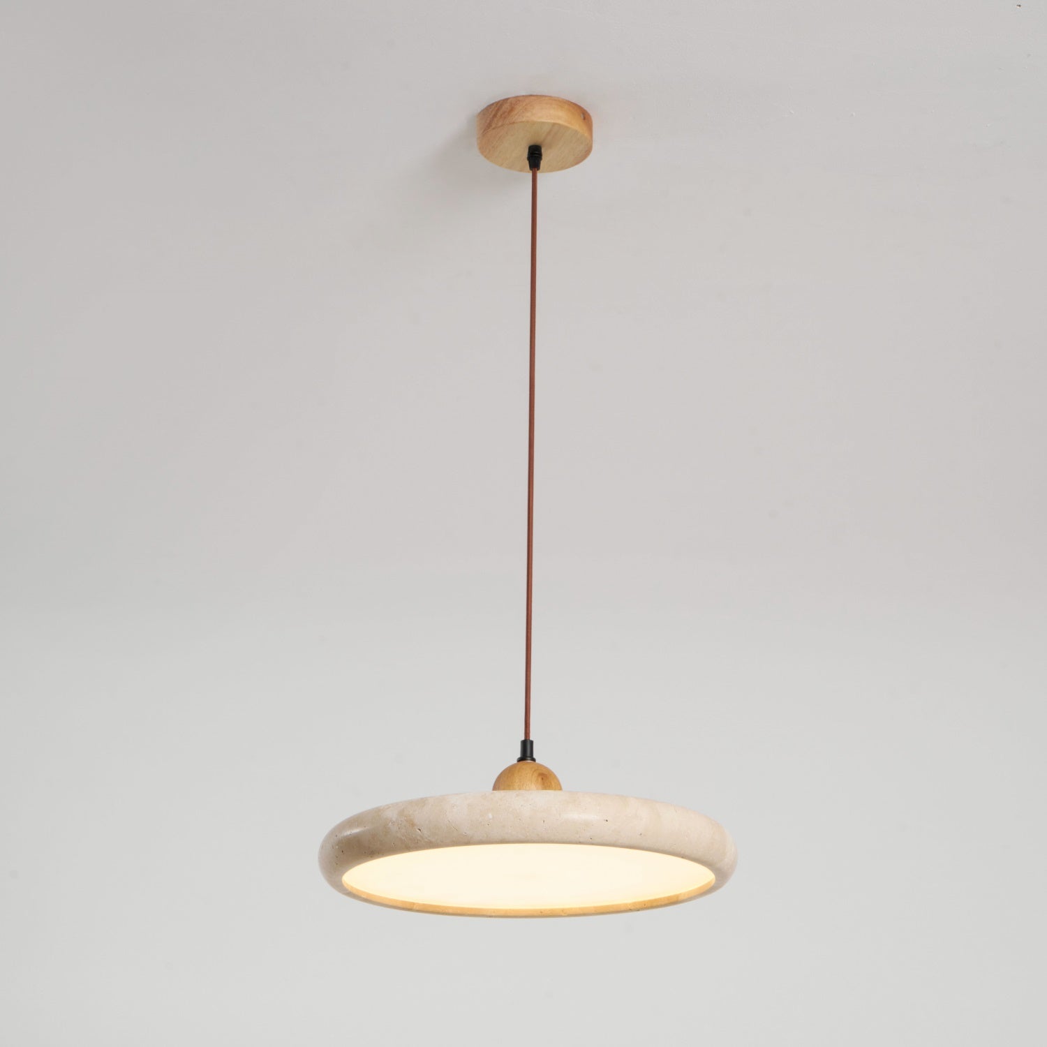 Lola Travertine Pendant Light