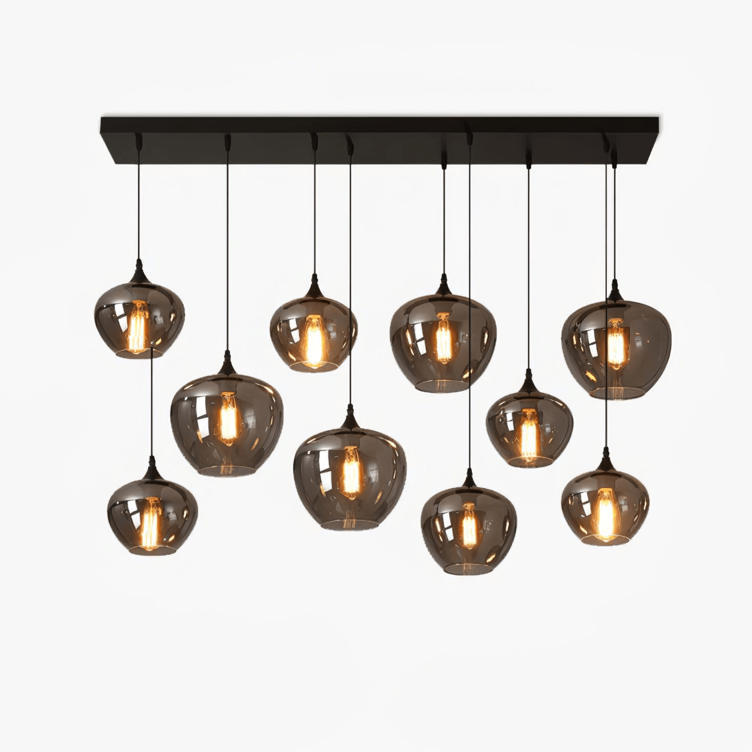 Bottle Glass Pendant Light