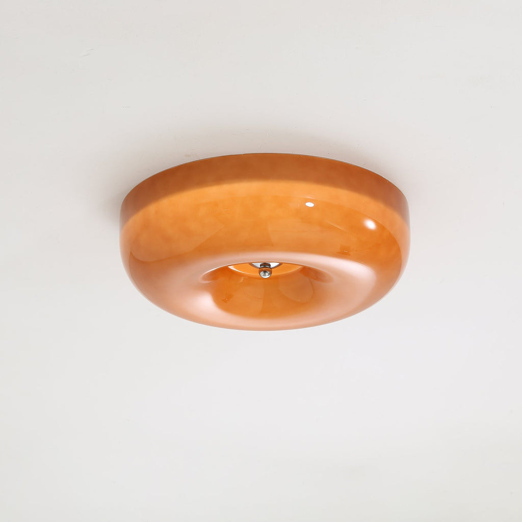 Swirl Glass Ceiling Lamp