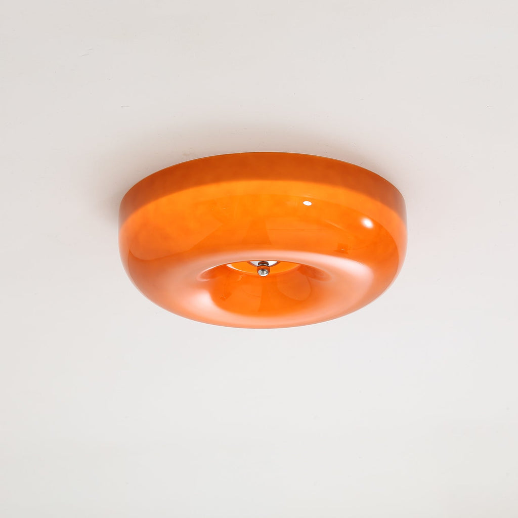 Swirl Glass Ceiling Lamp