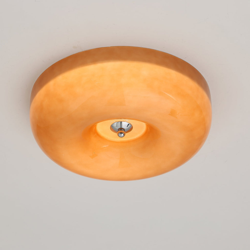 Swirl Glass Ceiling Lamp