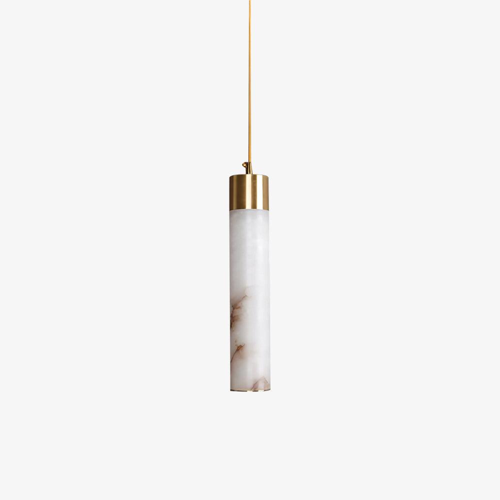 Alabaster Tala Brass Pendant Lamp