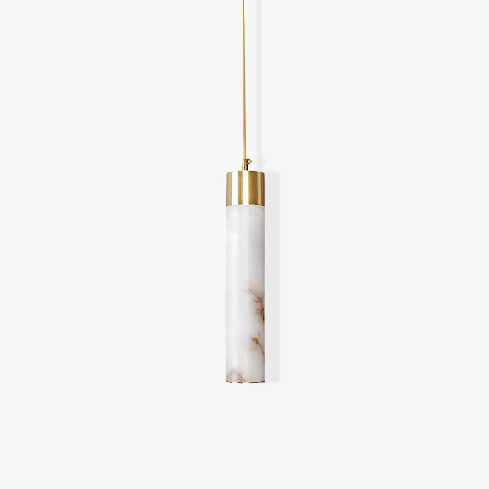 Alabaster Tala Brass Pendant Lamp