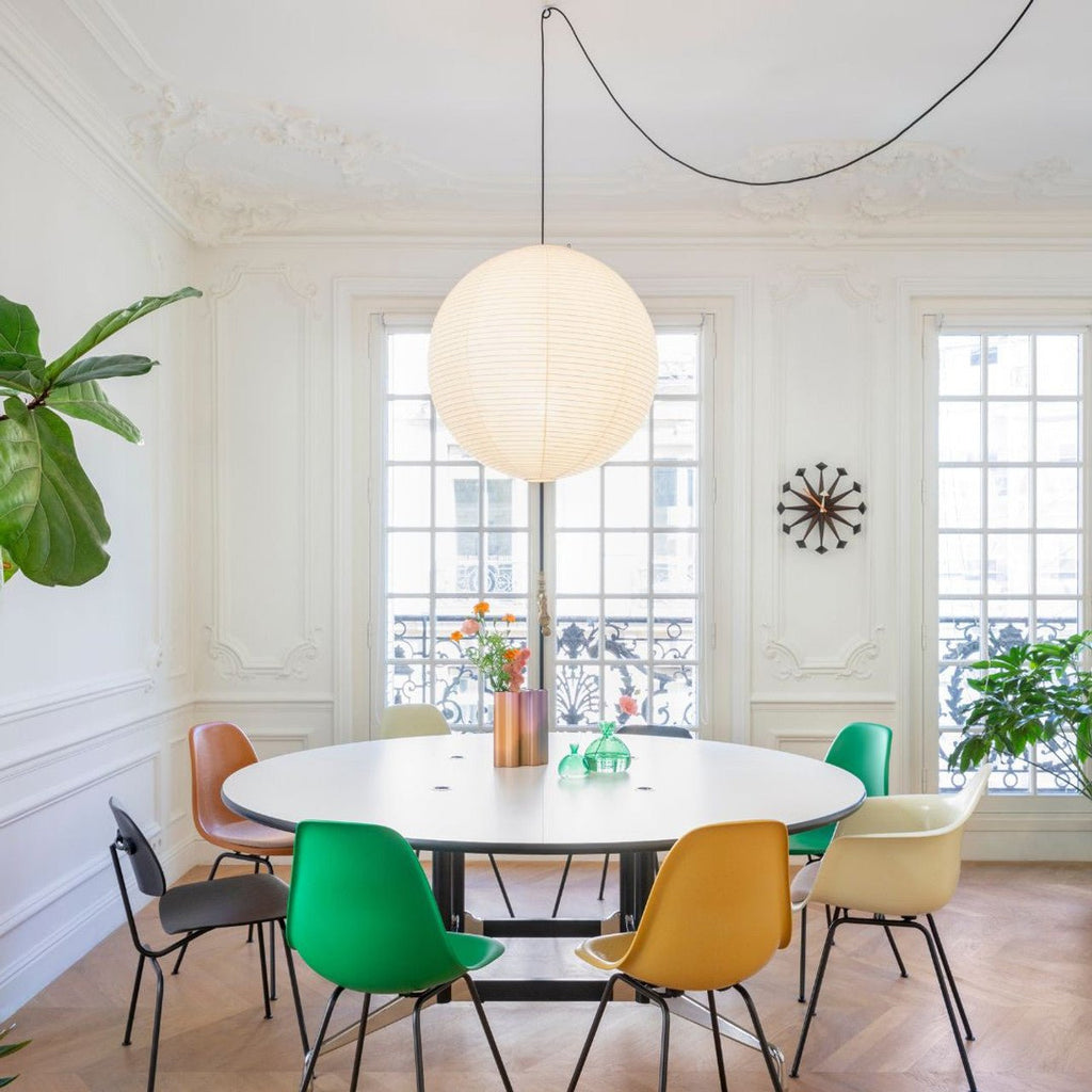 Kozo Paper Globe Swag Pendant (white plug wire)