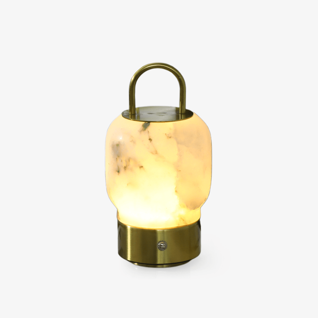 Alabaster Portable Rechargeable Table Lamp